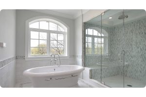 Custom shower glass repair and replacements - Chandler AZ