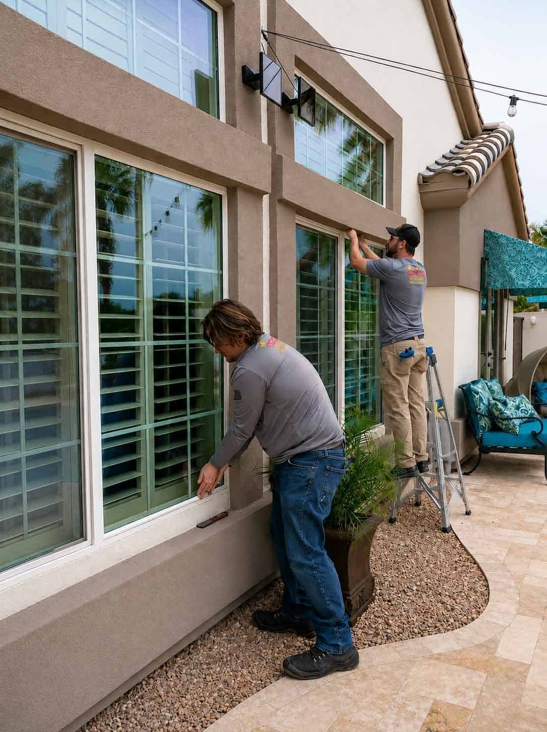 Residential glass repair services Chandler AZ
